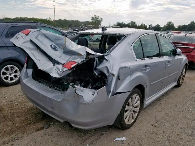 4S3BMDK68C2012850 - 2012 SUBARU LEGACY 3.6 GRAY photo 4