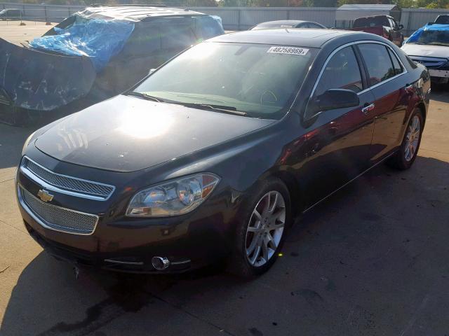 1G1ZG5E71CF172151 - 2012 CHEVROLET MALIBU LTZ შავი ფოტო 2