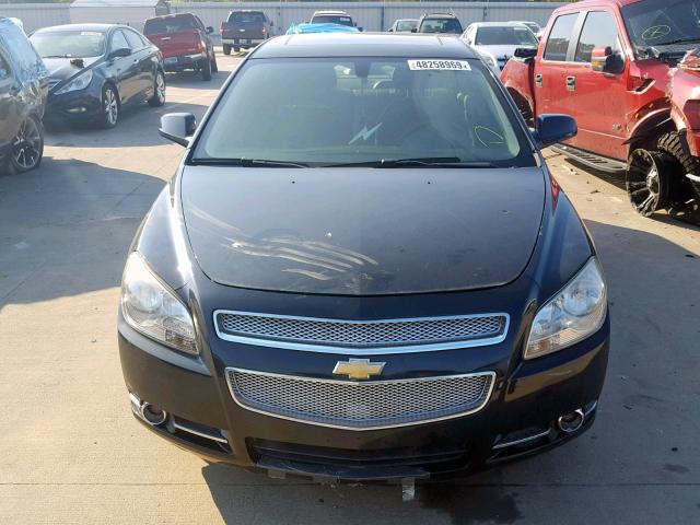 1G1ZG5E71CF172151 - 2012 CHEVROLET MALIBU LTZ შავი ფოტო 9
