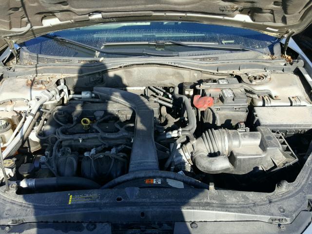 3FAHP06Z69R146118 - 2009 FORD FUSION S GRAY photo 7