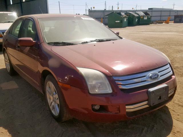 3FAHP02197R184911 - 2007 FORD FUSION SEL RED photo 1