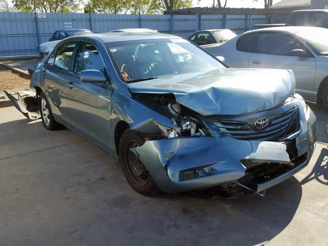 4T1BE46K79U855239 - 2009 TOYOTA CAMRY BASE BLUE photo 1