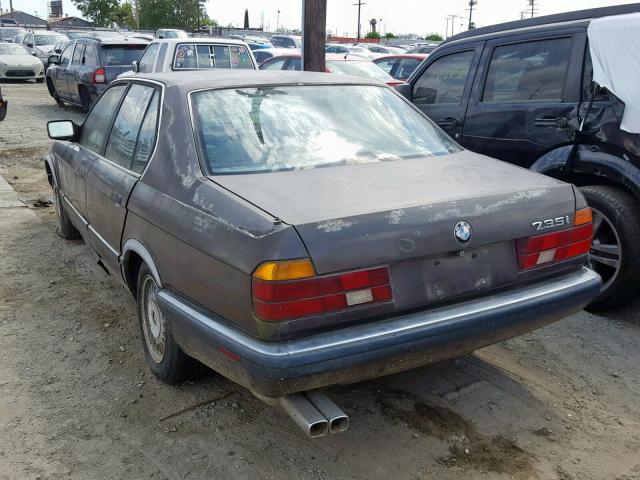 WBAGB4311J1644278 - 1988 BMW 735 I AUTO BROWN photo 3