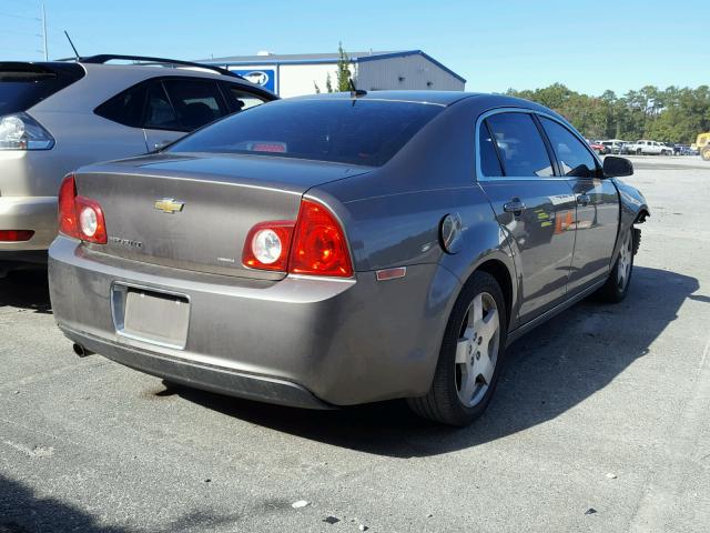 1G1ZC5EB8AF262832 - 2010 CHEVROLET MALIBU 1LT BROWN photo 4