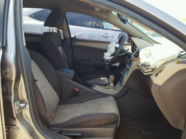 1G1ZC5EB8AF262832 - 2010 CHEVROLET MALIBU 1LT BROWN photo 5