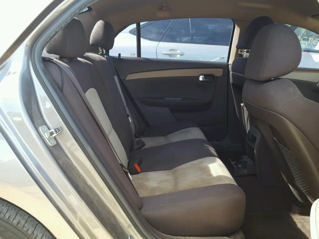 1G1ZC5EB8AF262832 - 2010 CHEVROLET MALIBU 1LT BROWN photo 6