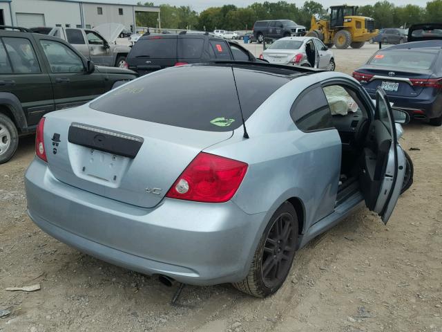 JTKDE167460119233 - 2006 TOYOTA SCION TC 蓝色 照片 4