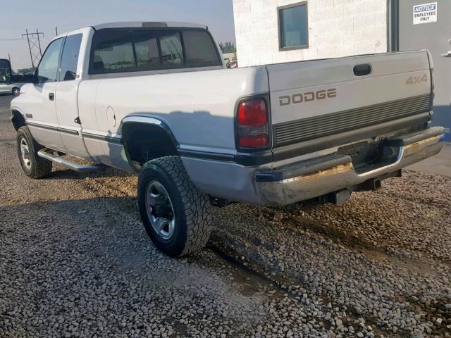 3B7KF23D4VM574378 - 1997 DODGE RAM 2500 WHITE photo 3