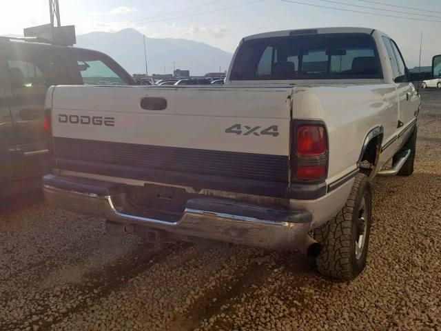 3B7KF23D4VM574378 - 1997 DODGE RAM 2500 WHITE photo 4