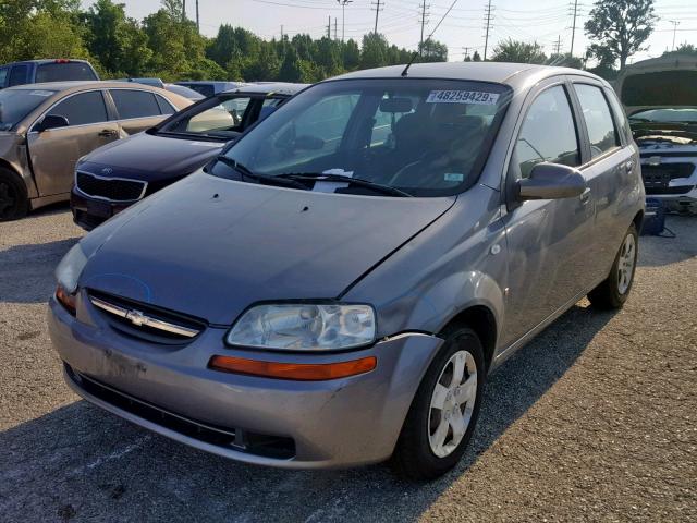 KL1TD66638B259640 - 2008 CHEVROLET AVEO BASE Boz foto 2