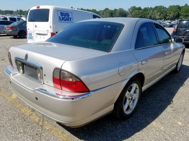 1LNHM86SX5Y635830 - 2005 LINCOLN LS SILVER photo 4