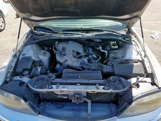 1LNHM86SX5Y635830 - 2005 LINCOLN LS SILVER photo 7