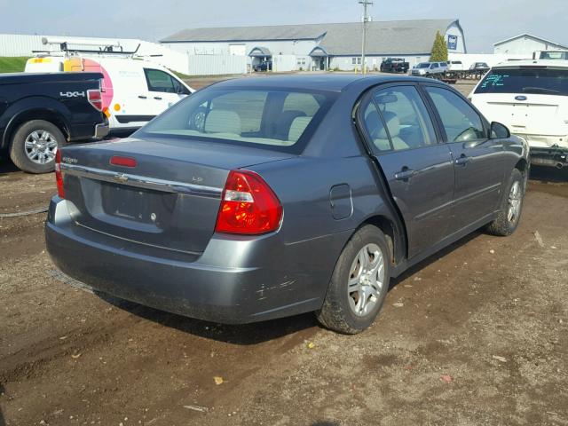1G1ZS51F86F152964 - 2006 CHEVROLET MALIBU LS 银色 照片 4