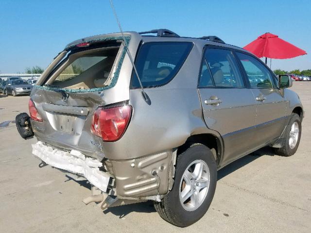 JT6GF10UXY0047125 - 2000 LEXUS RX 300 BROWN photo 4