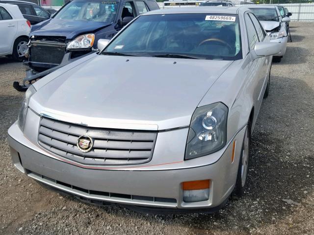 1G6DP567450108484 - 2005 CADILLAC CTS HI FEA SILVER photo 2