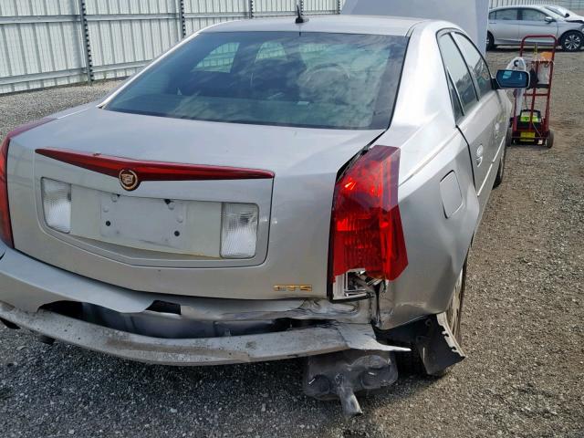 1G6DP567450108484 - 2005 CADILLAC CTS HI FEA SILVER photo 4