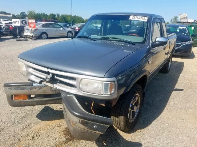 4F4DR17XXRTM67896 - 1994 MAZDA B4000 CAB GRAY photo 2