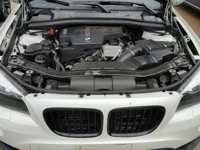 WBAVL1C50EVY14537 - 2014 BMW X1 XDRIVE2 WHITE photo 7