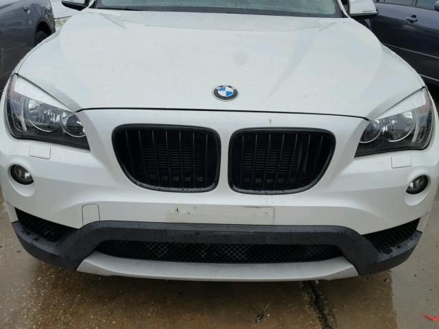 WBAVL1C50EVY14537 - 2014 BMW X1 XDRIVE2 WHITE photo 9