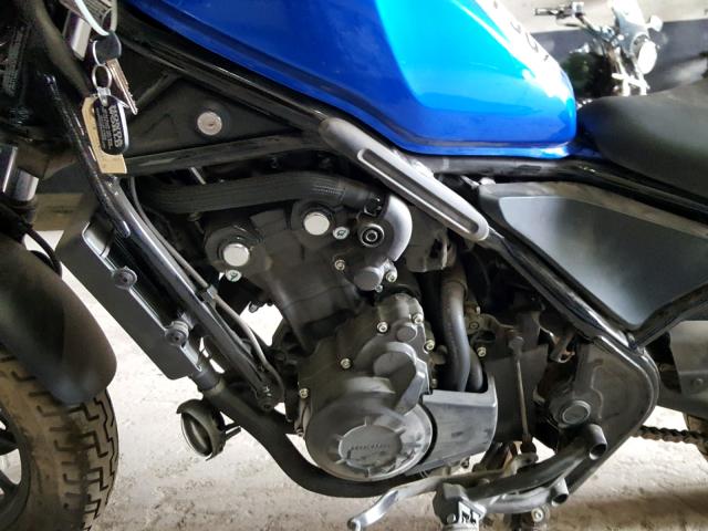 MLHPC5603J5100265 - 2018 HONDA CMX500 BLUE photo 7