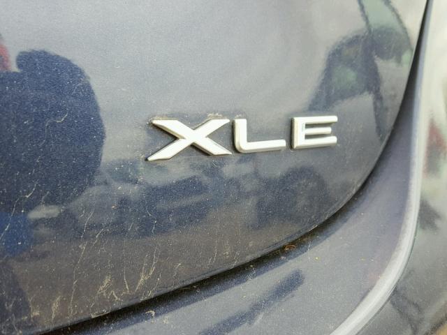 4T1BK1EB4GU208190 - 2016 TOYOTA AVALON XLE 蓝色 照片 9