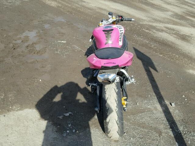 JKBZXJC166A038046 - 2006 KAWASAKI ZX636 C1 PINK photo 5