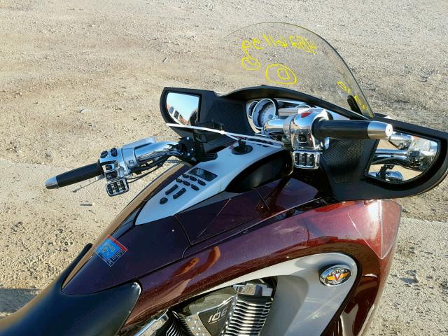 5VPSB36D983005921 - 2008 VICTORY MOTORCYCLES VISION BURGUNDY photo 5