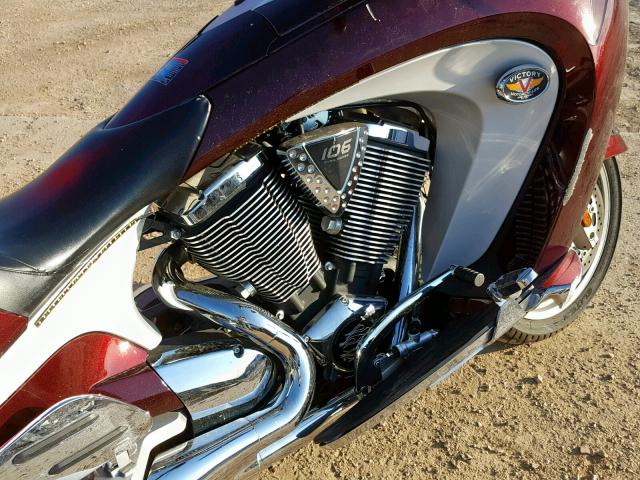 5VPSB36D983005921 - 2008 VICTORY MOTORCYCLES VISION BURGUNDY photo 7