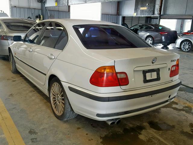 WBAAV53461FK46502 - 2001 BMW 330 I WHITE photo 3