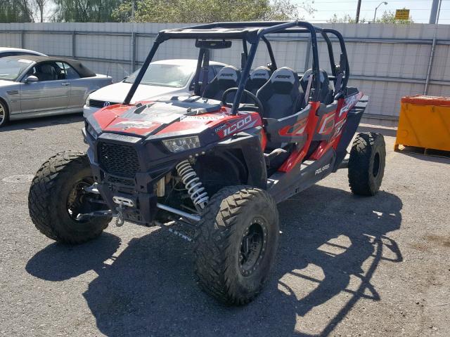 4XAVFE993FB960596 - 2015 POLARIS RZR XP 4 1 RED photo 2