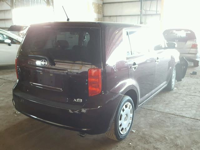 JTLZE4FE1A1112762 - 2010 TOYOTA SCION XB Bənövşəyi foto 4