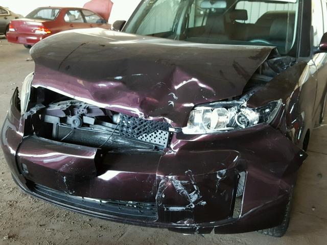 JTLZE4FE1A1112762 - 2010 TOYOTA SCION XB Bənövşəyi foto 9