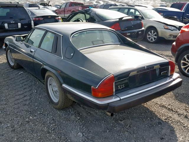 SAJTW5845MC179190 - 1991 JAGUAR XJS CLASSI GREEN photo 3