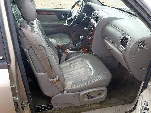 1GKDT13S222355436 - 2002 GMC ENVOY TAN photo 5