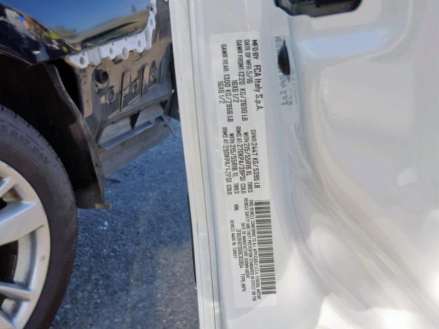 ZFBERFBT0G6C93904 - 2016 RAM PROMASTER 白色 照片 10