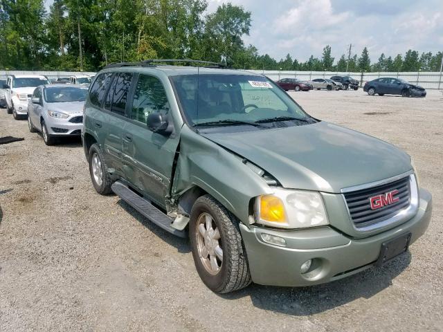 1GKDT13S432387239 - 2003 GMC ENVOY GREEN photo 1