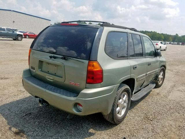 1GKDT13S432387239 - 2003 GMC ENVOY GREEN photo 4