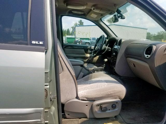 1GKDT13S432387239 - 2003 GMC ENVOY GREEN photo 5