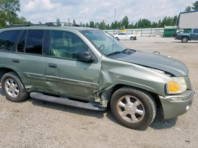 1GKDT13S432387239 - 2003 GMC ENVOY GREEN photo 9