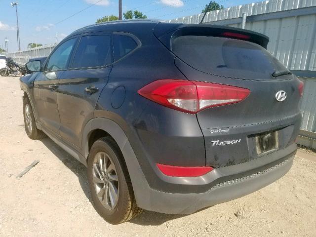 KM8J33A4XHU490364 - 2017 HYUNDAI TUCSON LIM BLACK photo 3