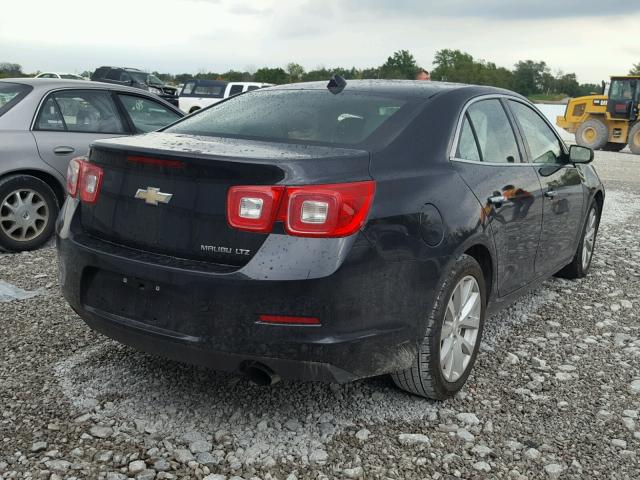 1G11H5SAXDF159328 - 2013 CHEVROLET MALIBU LTZ BLACK photo 4