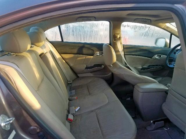 2HGFB2F91CH518979 - 2012 HONDA CIVIC EXL Boz foto 6
