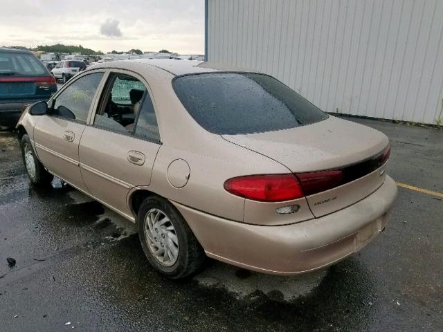 1FAFP13P0WW268840 - 1998 FORD ESCORT SE GOLD photo 3