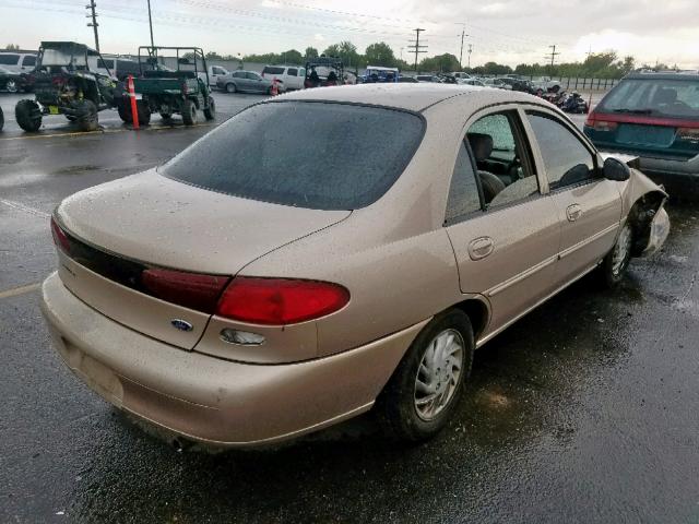 1FAFP13P0WW268840 - 1998 FORD ESCORT SE GOLD photo 4