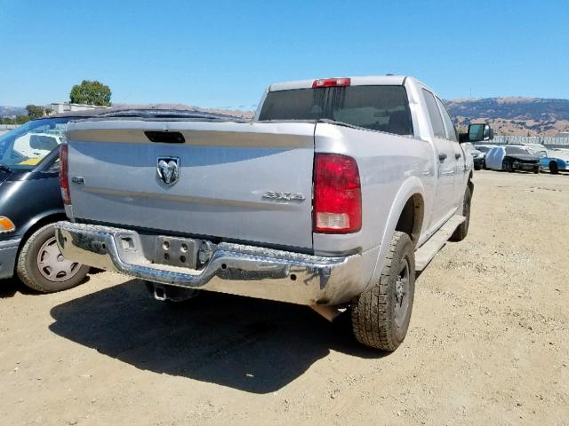 3D73Y3CL0BG517980 - 2011 DODGE RAM 3500 SILVER photo 4