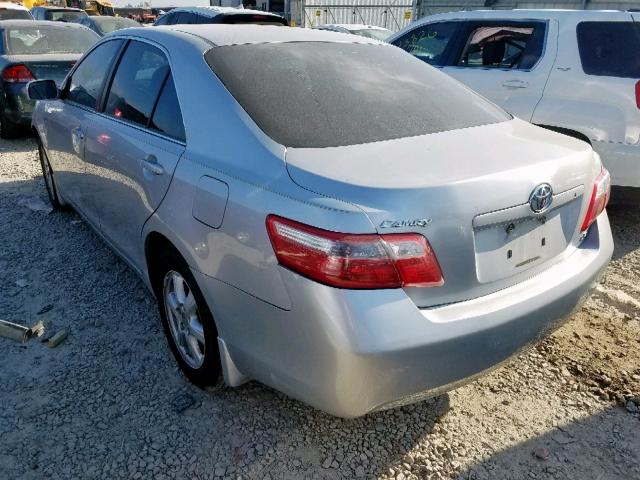 4T1BE46K67U664022 - 2007 TOYOTA CAMRY NEW SILVER photo 3