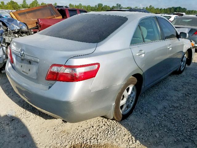 4T1BE46K67U664022 - 2007 TOYOTA CAMRY NEW SILVER photo 4