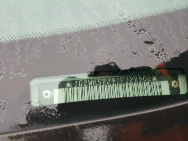 1G2WK52J91F122902 - 2001 PONTIAC GRAND PRIX თეთრი ფოტო 10