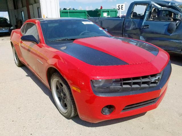 2G1FA1E38C9172277 - 2012 CHEVROLET CAMARO LS RED photo 1