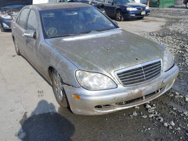 WDBNG84J53A365807 - 2003 MERCEDES-BENZ S 500 4MAT SILVER photo 1